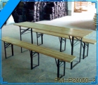Wooden Folding Table & Bench (FM-24050-3)