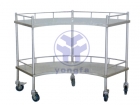 S&middot;S Fan-shape Instrument Trolley(YFQ015)