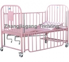 Two cranks economical children hospital bed(THR-CB15)