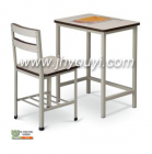 Single school desk and chair(G3182)