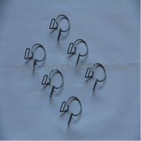 Hose clamps wire spring