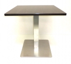 Stainless Steel Table, Square Pod