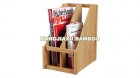 Bamboo Magzine File Holder(OF-007)