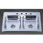Undermount Double Bowls Sink (SS-KL3201)