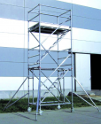 Aluminum scaffolding-Ladder span tower
