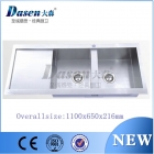 Stainless Steel Double Bowl Kitchen Sink With Tray(DS11650)