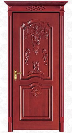 Carved Wood Paint Door(JLD-908)