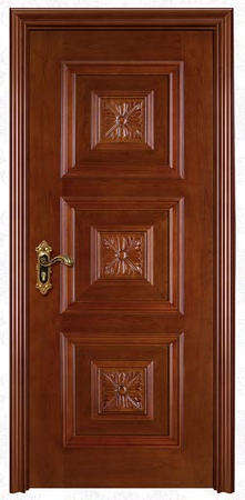 Carved Wood Paint Door(JLD-909)