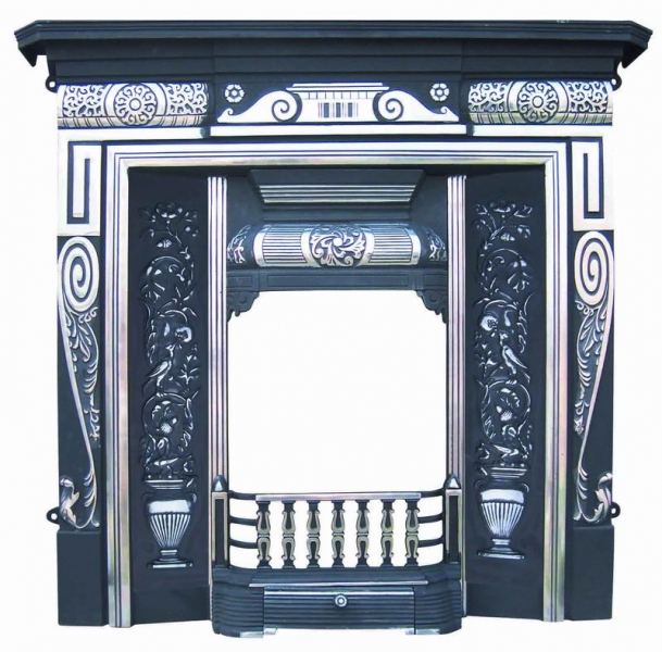 Cast Iron Fireplace (JX081)