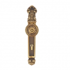 Brass Door Handle (U475-811L-AG)