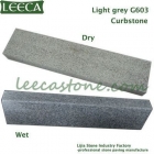 Light grey G603 granite curbstone