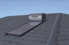 Split non-pressurized solar water heater - SPH