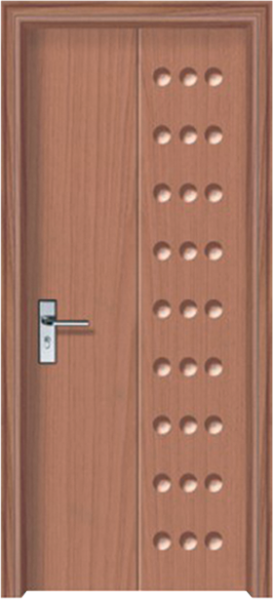 PVC Wood Door(JK-074)