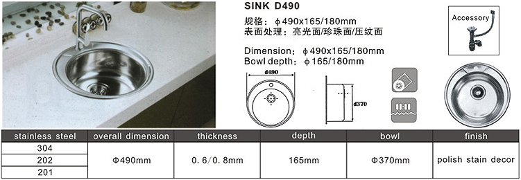 Sink (D490)