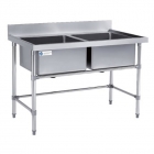 Catering Kitchen Double Sinks (TT-BC300D-2)