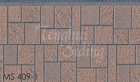 Mosaic Grain Wall Board (MS409-1)