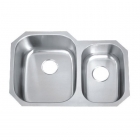 Stainless steel 1.75 bowl sink (7553AL)