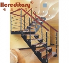 L-Shaped Stairs with Double Steel Plates