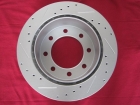 Brake Disc - Brake Disc with cross-drilled and slotted 4