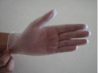 Disposable vinyl gloves&mdash; XS, S, M, L, XL