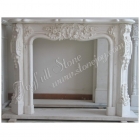 White Marble Fireplace (FG-044)