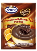 Chocolate with orange peel pudding (Chocolate love)