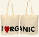Custom organic cotton bag