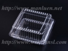 Clear Hinged Food Container