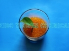 Orange silica gel