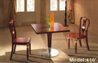 Flat Base Dining table&mdash; 410