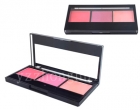 Mix Color makeup blush palette with shiny color blush in high quality container