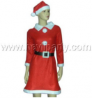 Lady's Christmas Costume--HL6016