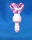 2.5&rdquo; Plasma Heart shaped Night light